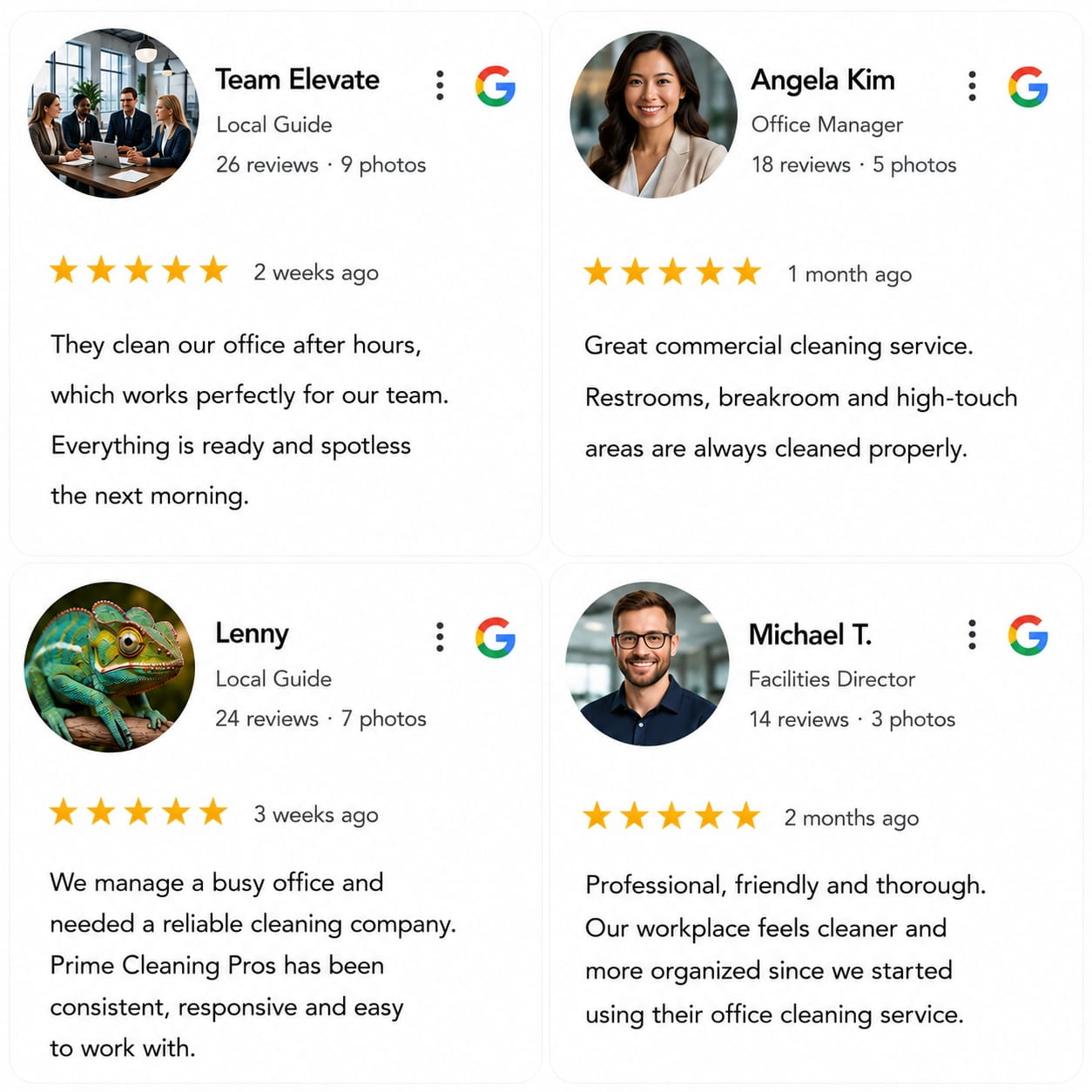 what chicago businesses say about our office cleaning