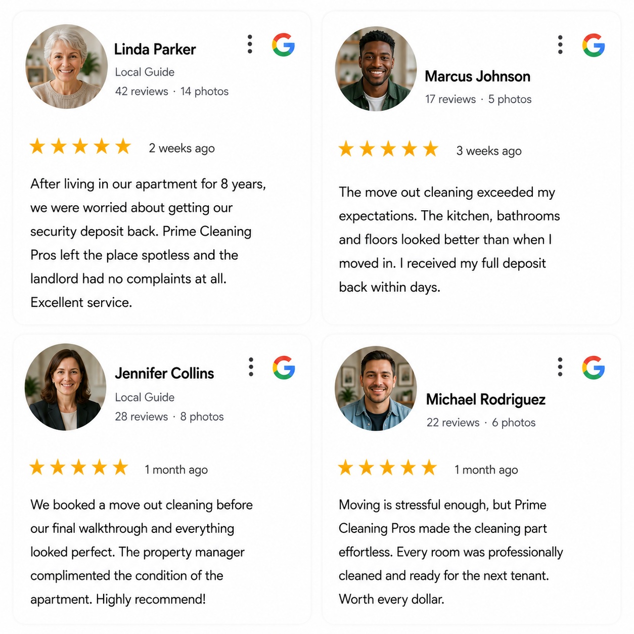 real reviews from chicago clients​